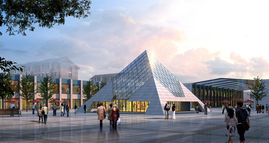 保定金字塔网架